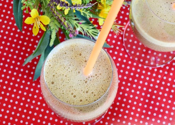 Cold Banana Latte step 7