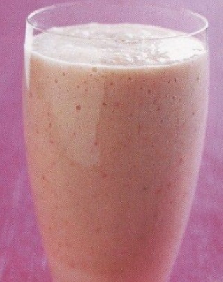 Peach Strawberry Smoothie