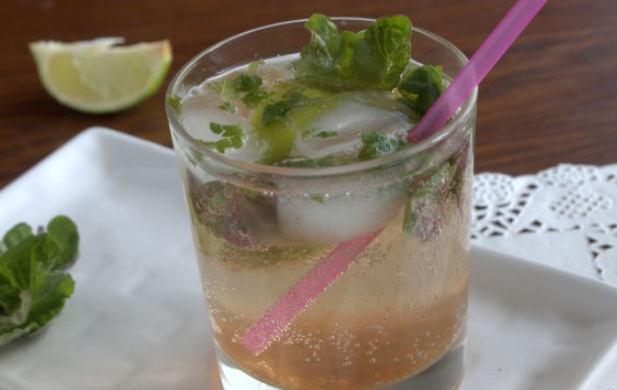 Cocktail “Mojito Non-Alcoholic” with Syrup
