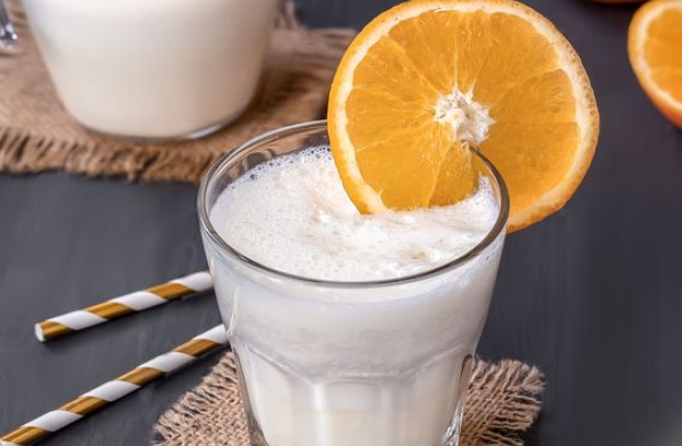 Milkshake with Orange Juice