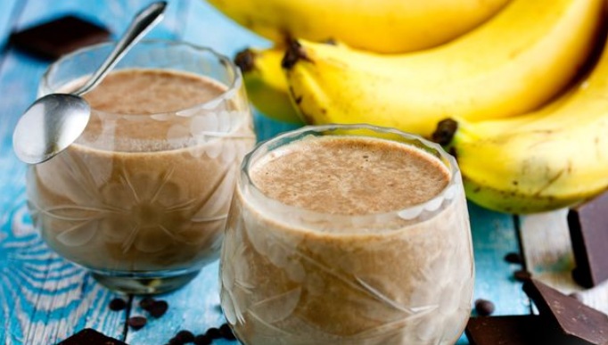 Banana-Chocolate Cocktail