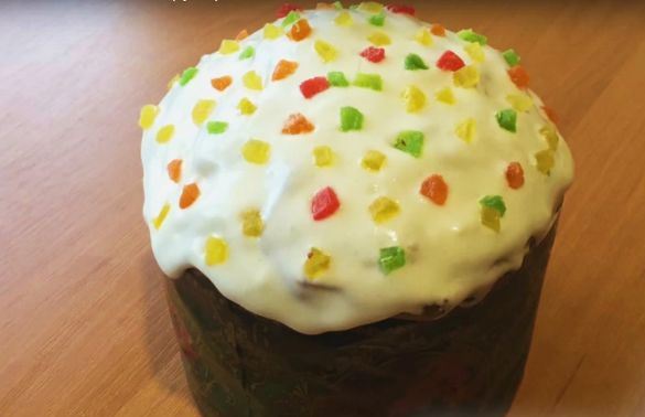 Italian Panettone Cake (Easter Cake)