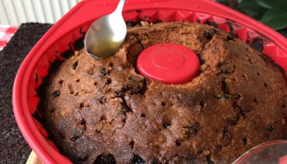 Christmas Muffin with Dried Fruits and Nuts step 10