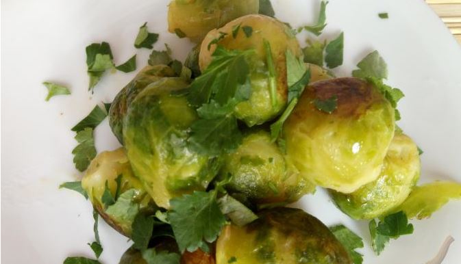 Fried Brussels Sprouts