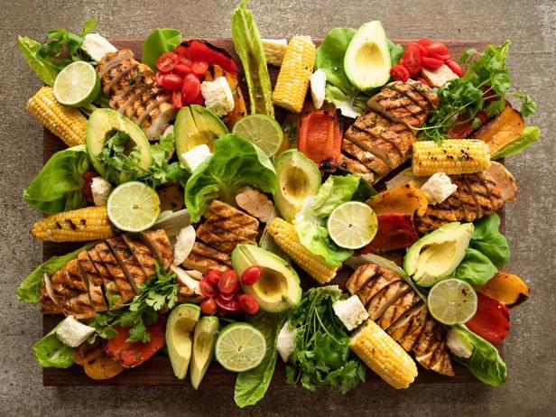 Fajita Salad with Chicken