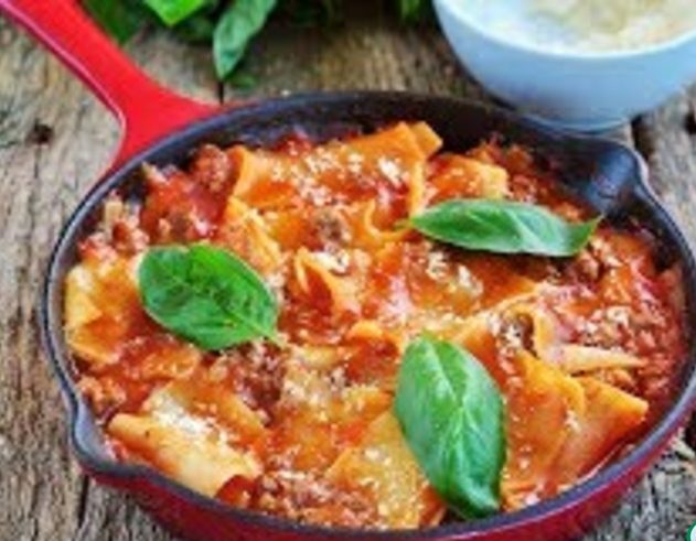 Easy Skillet Lasagna Recipe