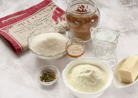 Homemade Milk Powder Sweets step 1