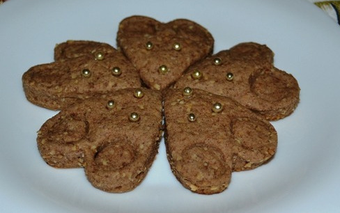 Chocolate Almond Cookies “Mordashki”