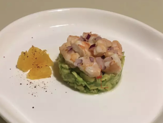 Shrimp Ceviche with Avocado and Tangerines