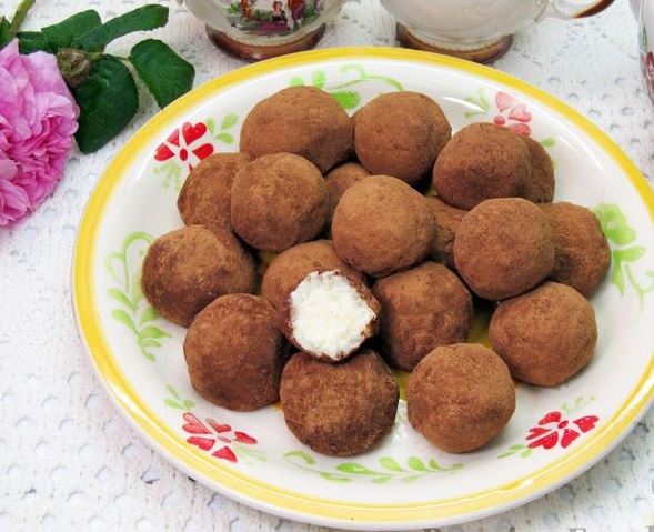 Rice Sweets with Cottage Cheese