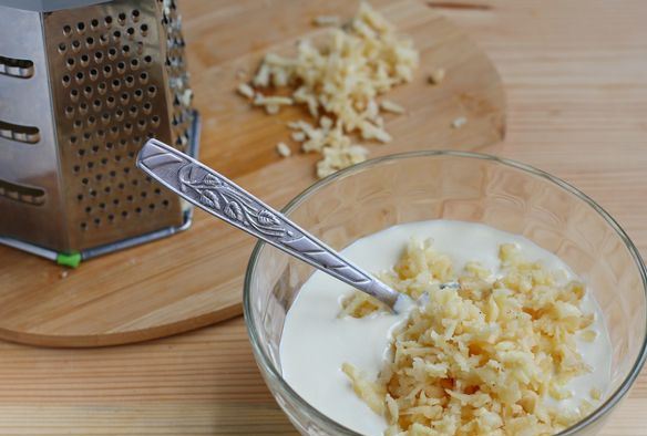 Oatmeal Muffins with Quince and Cottage Cheese step 4