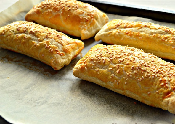 Samsa with Potatoes and Green Onions step 14