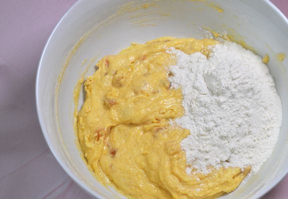 Corn Muffins with Dried Apricots step 8