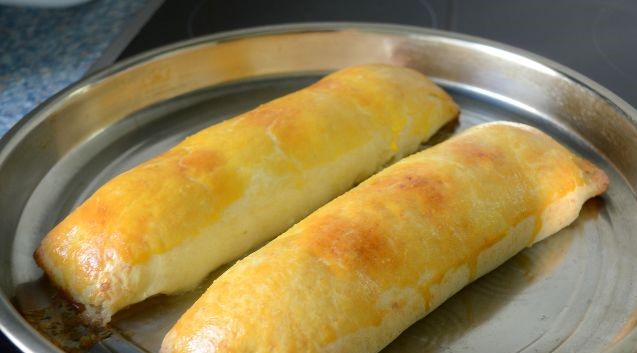 Apricot Curd Dough Strudel step 9