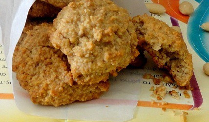 Cottage Cheese Almond Cookies