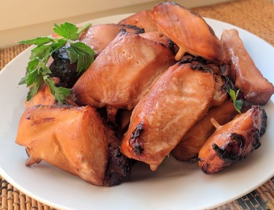Baked Chicken Breasts in the Soy-Honey Marinade