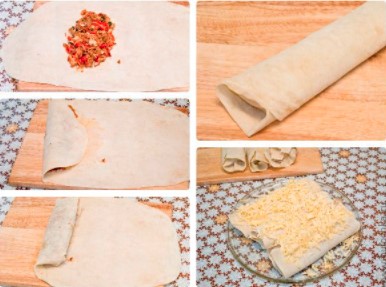 Baked Chicken Burrito Recipe step 5