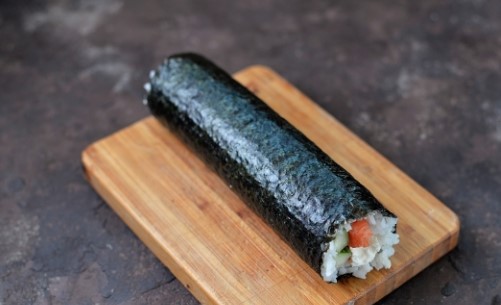 Burrito Sushi step 3