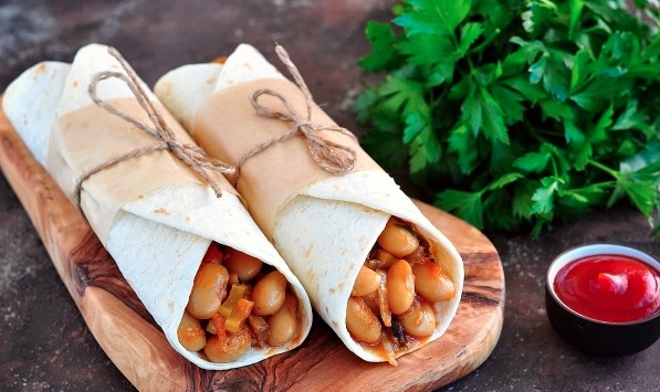 Burrito with Beans