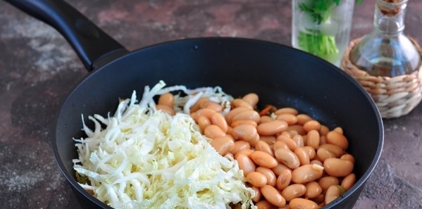 Burrito with Beans step 2