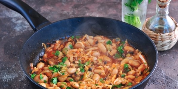 Burrito with Beans step 3