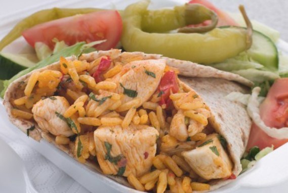 Burritos with Chicken