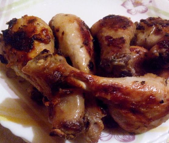 Chicken Drumsticks Marinated in Kefir