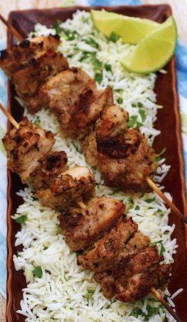 Chicken Thigh Kebabs