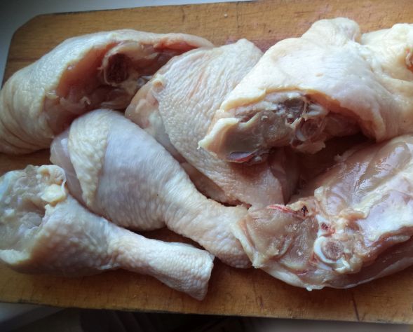 Chicken in a Yoghurt Marinade step 1