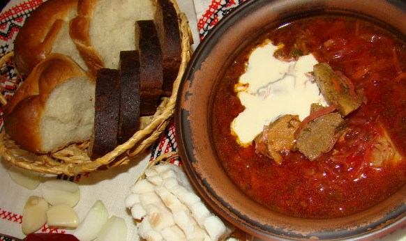 Delicious Red Borscht