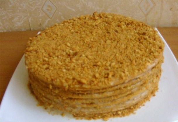 Honey Cake with Sour Cream