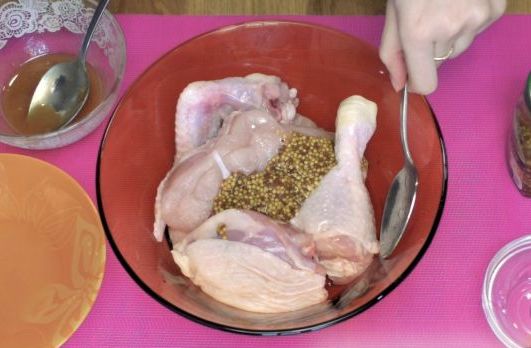 Honey Mustard Marinade for Chicken Kebab step 2