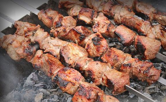 Kebab in “Mojito” Marinade