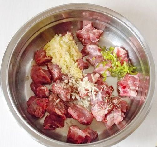 Lamb Kebab in Apple Marinade (in the Oven) step 2