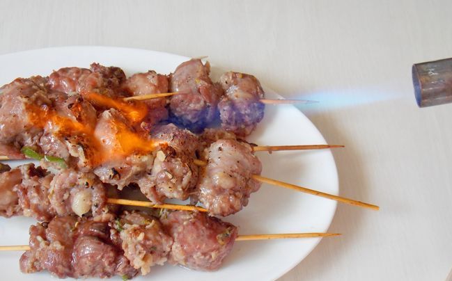 Lamb Kebab in Apple Marinade (in the Oven) step 7