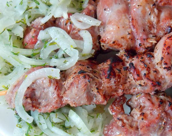 Lamb Kebab in Apple Marinade (in the Oven) step 8