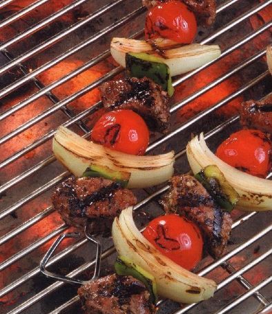 Lamb and Vegetable Kebabs