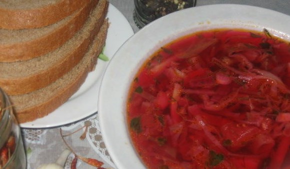 Lean Cold Borscht