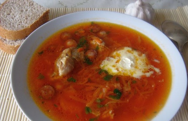Moscow Borscht with Beets