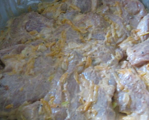Mustard and Vegetable Marinade for Barbecue step 4