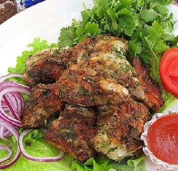 Pork Barbecue Marinated with Garlic