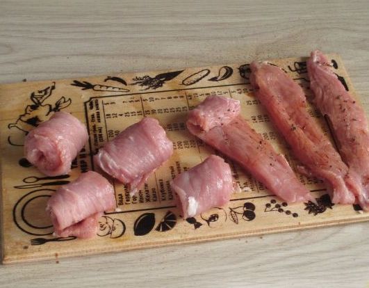 Pork Kebab in the Form of Rolls step 4