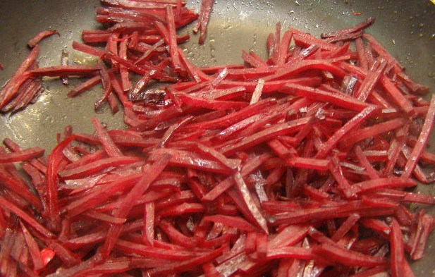 Red Borsch with Green Beans step 3