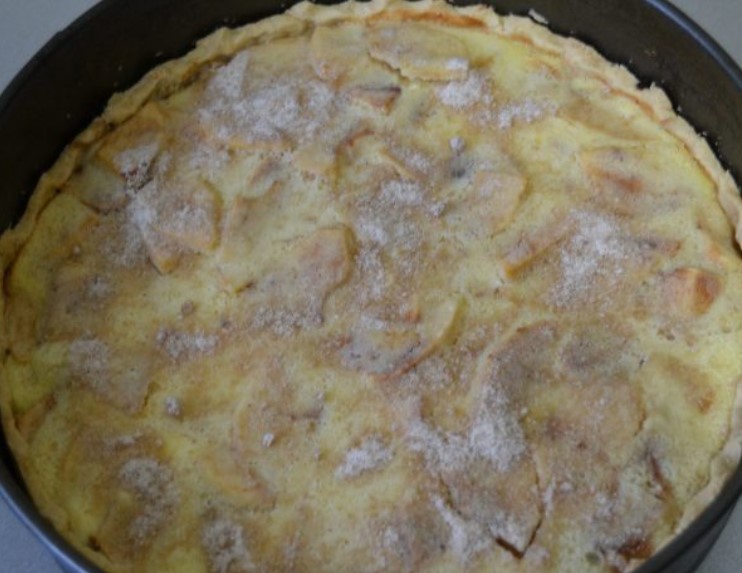 Swiss Apple Pie step 16