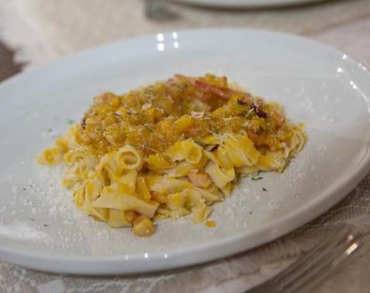 Tagliatelle with Pumpkin Sauce
