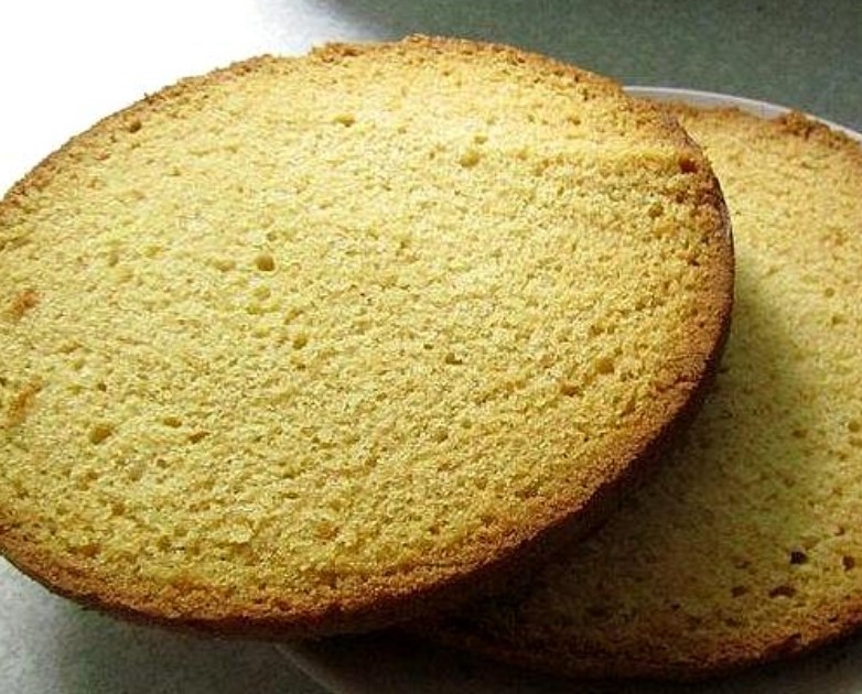 Curd Cake with Peaches step 3