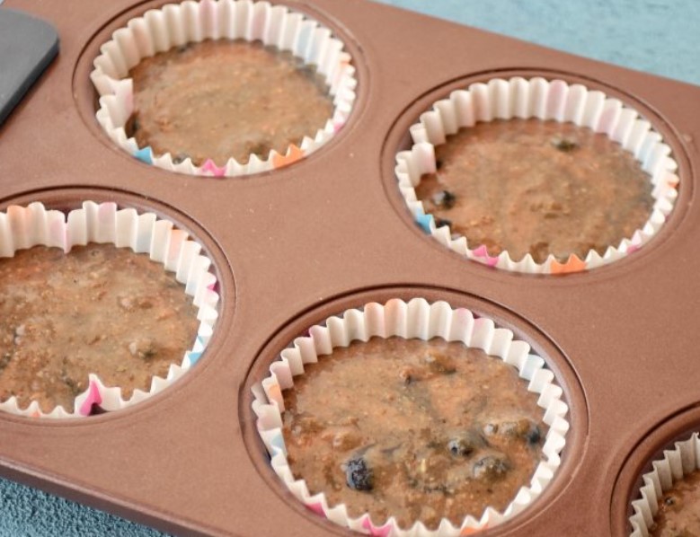 Whole Wheat Muffins step 5