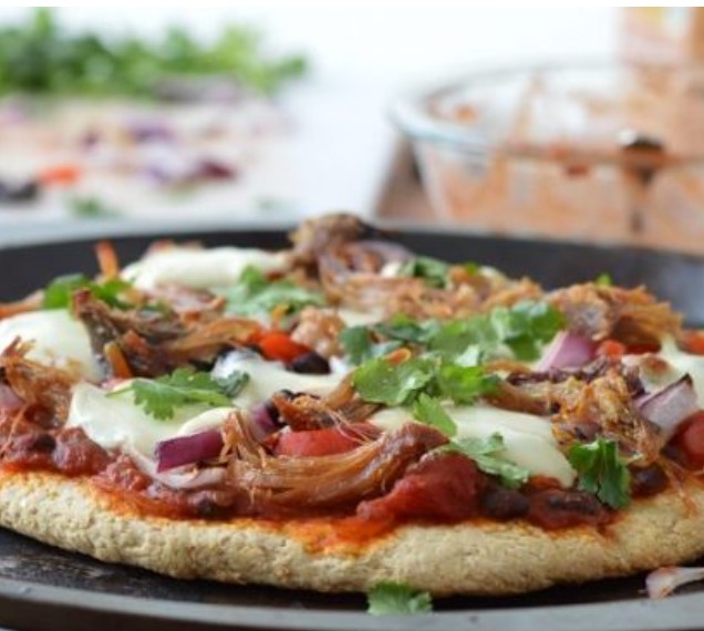 Pizza on a Thick Dough