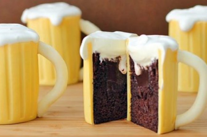 Beer Mug Cake
