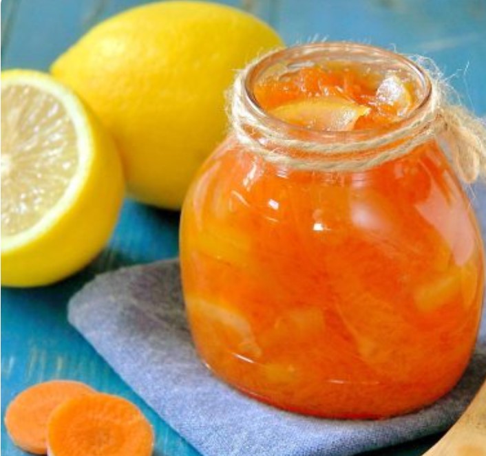 Carrot Jam with Lemon
